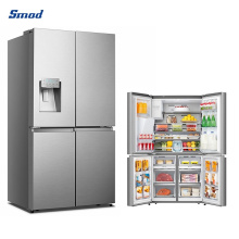 Smad 20cu. FT. Water Dispenser Four Door Refrigerator Counter Depth Fridge